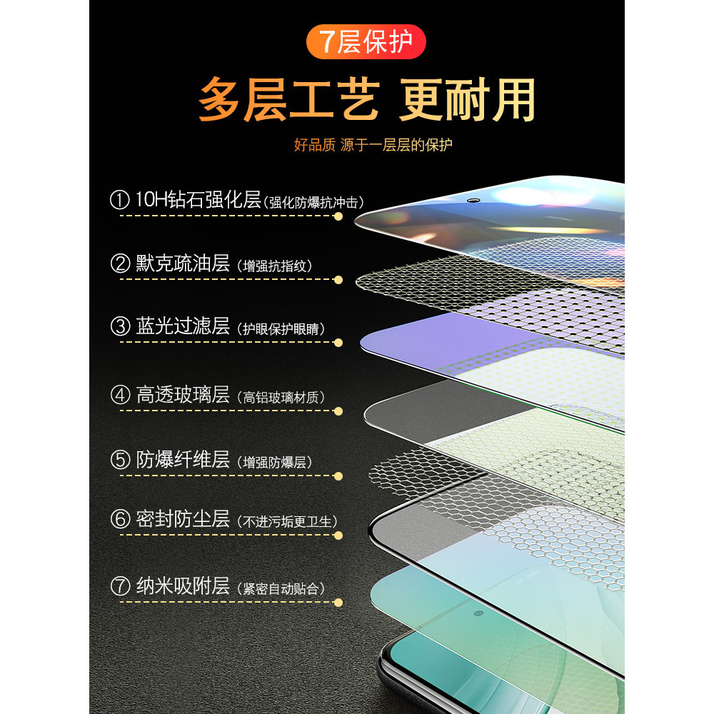 Hyunwei Áp dụng Phim cường lực Huawei Mate60 Mata50 Phim điện thoại di động Mete50e Full Keo phủ toà