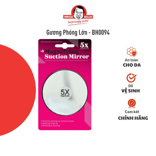 Gương phóng lớn kèm cao su hút uncle bills bh0094