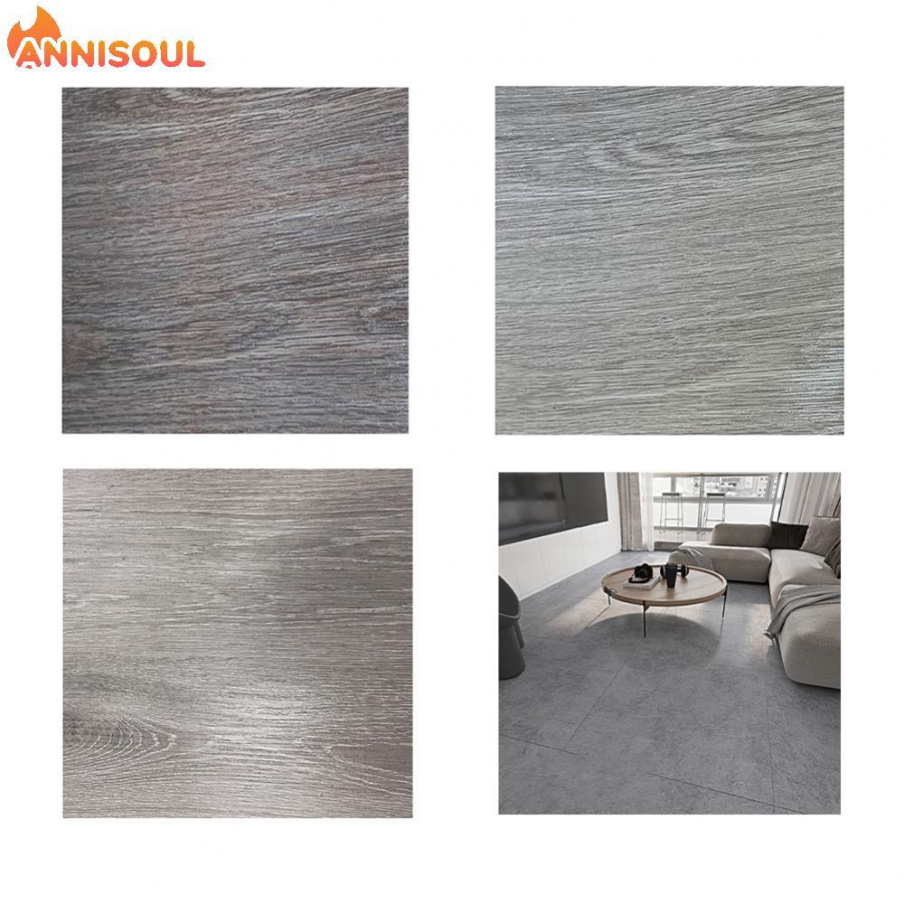 [NISO]Vinyl Floor Tiles Water Resistant Scratch Resistant No Professional Needed