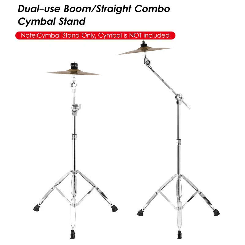 FZCymbal Đứng Thẳng Boom Cymbal Chân Đôi Nẹp Góc Chiều Cao Có Thể Điều Chỉnh Cymbal Giá Đỡ Cymbal Bo