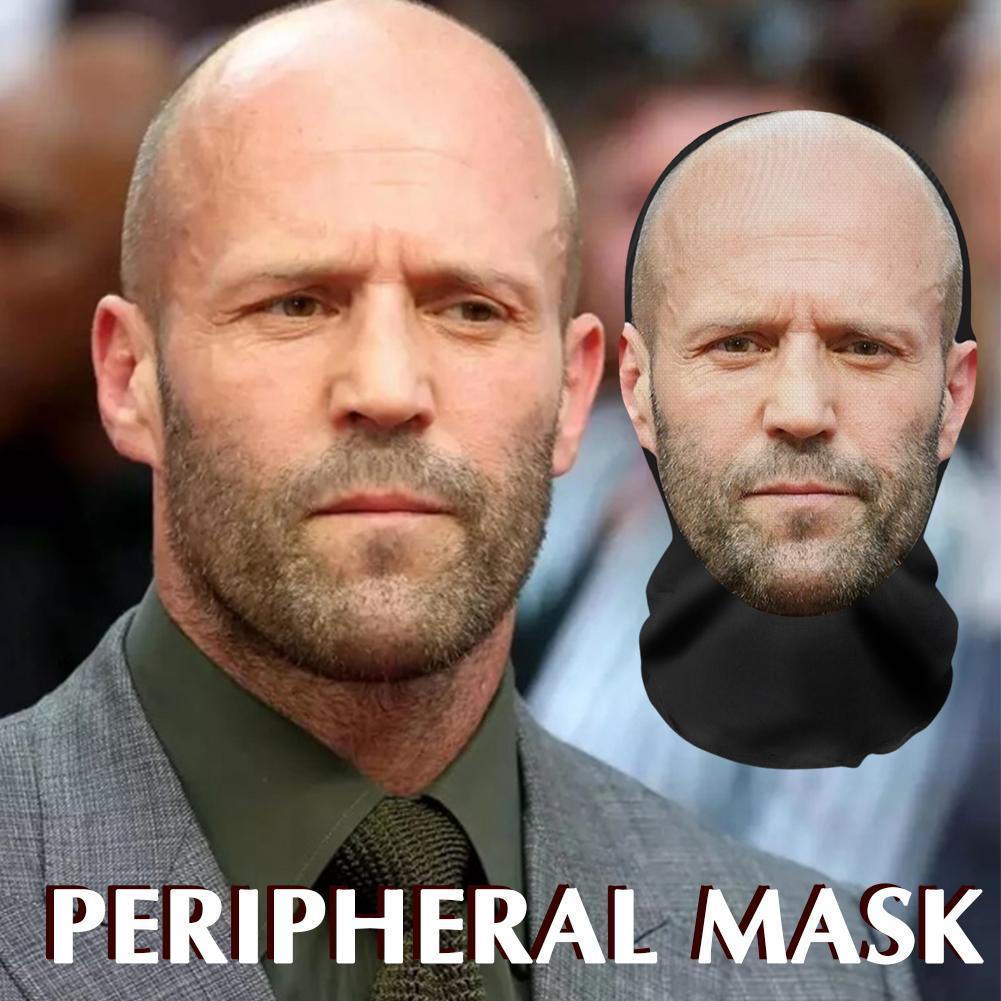 Jason Statham 3d In Full Face Mask Cosplay Diddy Kanye Mask Người Nổi Tiếng Ngụy Trang Mặt nạ ngộ ng
