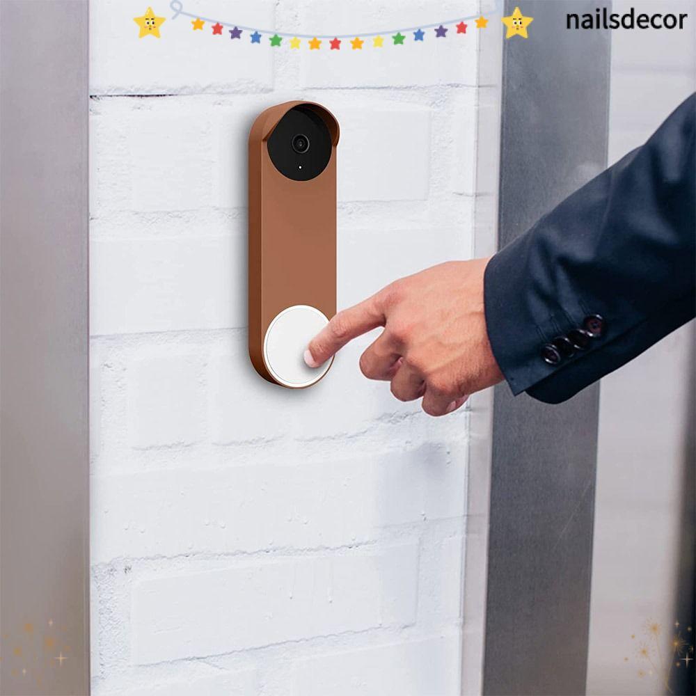 NAILSDECOR Silicone bền cho vỏ bảo vệ da Google Nest cho Google Nest