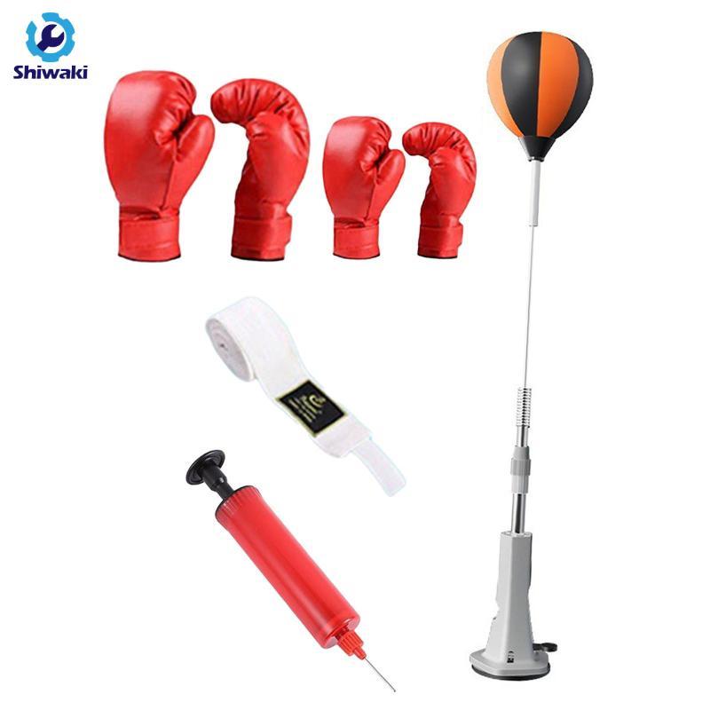 Boxing Reflex Ball Training Aid Freestanding Punching Ball cho MMA Fitness Nhanh nhẹn và các bài tập
