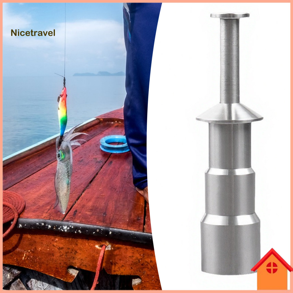 [Ni] Móc mực chuyên nghiệp Reshaper Móc mực bằng thép không gỉ Corrector Công thái học Octopus Jig H