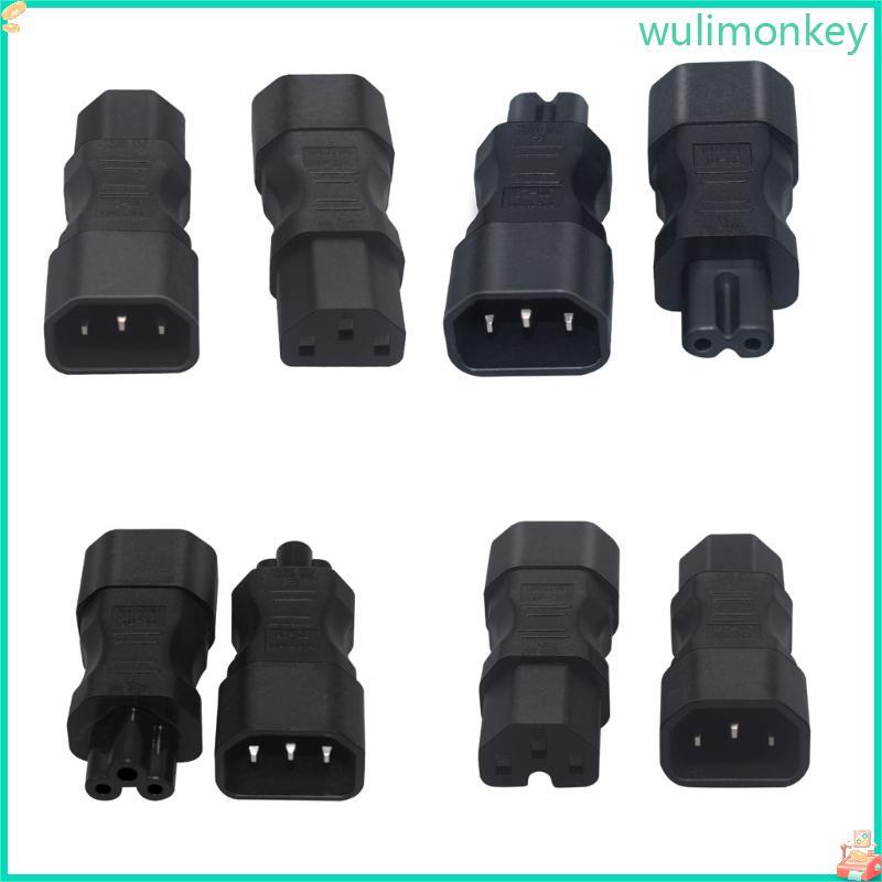 Bộ chuyển đổi thẳng WU C14 sang C13 Bộ chuyển đổi nam sang nữ C14 sang C15 Bộ chuyển đổi cáp C14 san