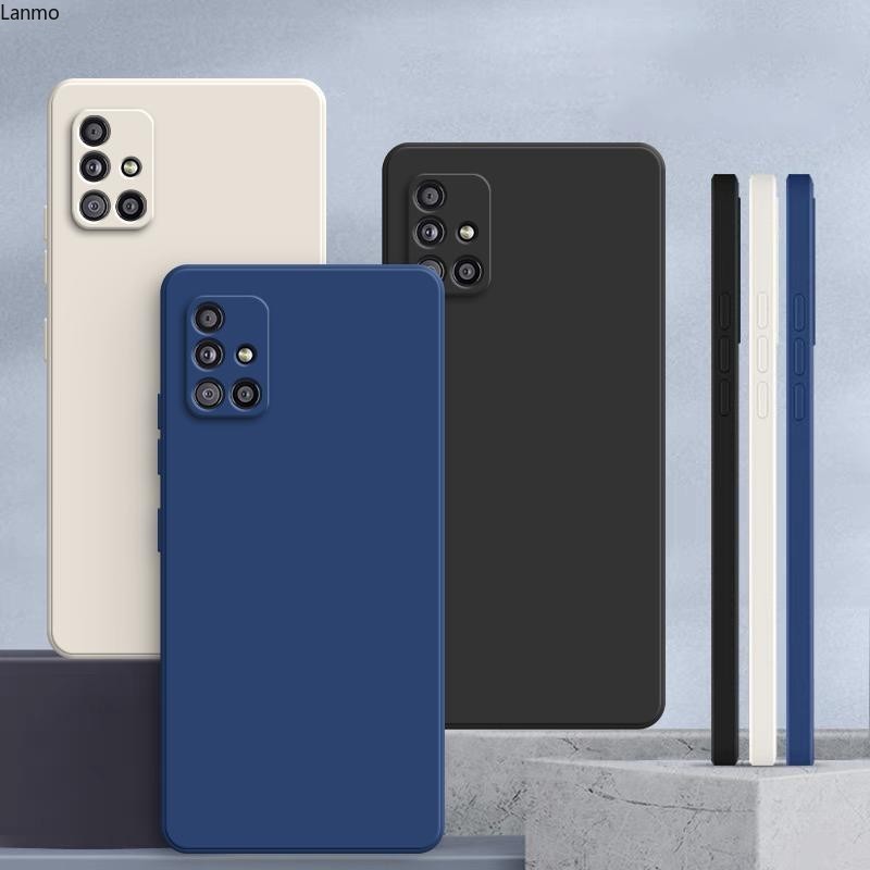 Tpu mềm cho Ốp lưng Samsung M51 màu trơn Samsung M51 Vỏ bảo vệ silicon chống rơi màu trơn đơn giản