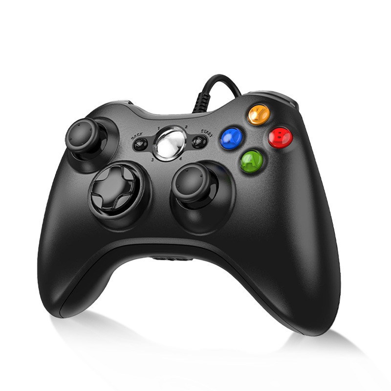 Tay cầm chơi game có dây X360 Tay cầm chơi game không dây Phiên bản máy tính PC / p3 / Tay cầm chơi 