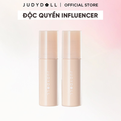 [CB INFLUENCER] Combo 2 Son Bóng Mờ JUDYDOLL Che Phủ Rãnh Môi Dưỡng Ẩm Lâu Trôi 2.8g