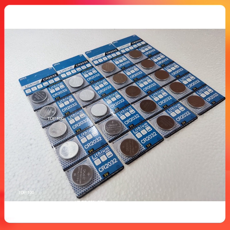 Pin Dẹp Lithium  CR1620 CR1632 CR2016 CR2025 CR2032 CR2430 CR2450 CR927 CR1225