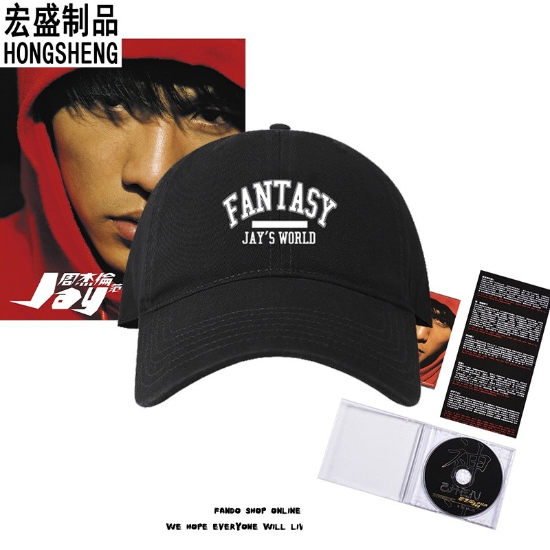 Jay Chou Jay Jay Jay Fantasy Hàng Hóa Mũ Thể Thao Nam Nữ Có Thể Tùy Chỉnh Cặp Đôi Có Thể Điều Chỉnh 