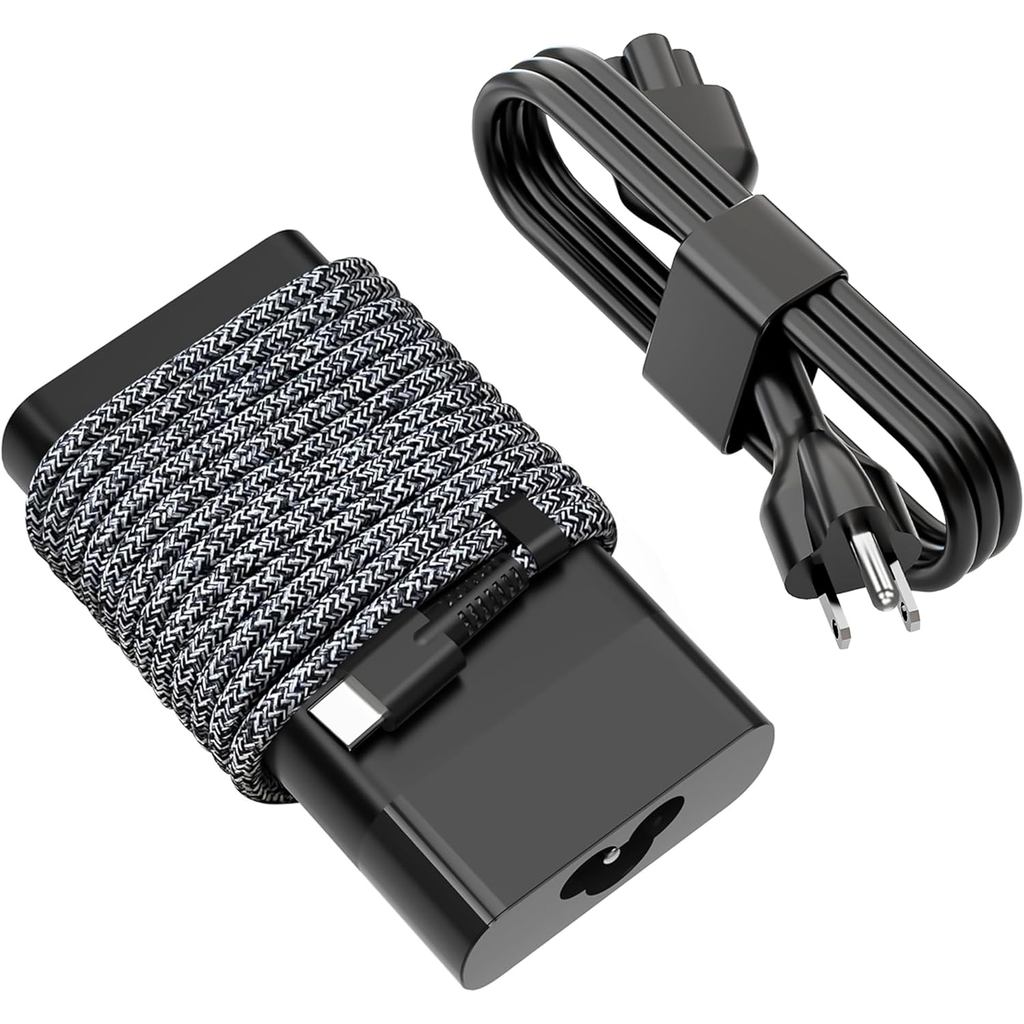 Bộ sạc máy tính xách tay Slim HP 65W USB C cho HP Spectre x360, Spectre, Chromebook, Elitebook x360,