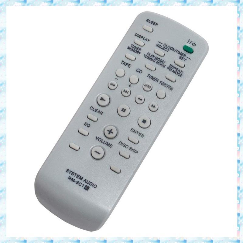 [R Q M U] Điều khiển từ xa thay thế RM-SC1 Hệ thống âm thanh nổi Mini Hi-Fi áp dụng MHC-GX450 -NE3 M