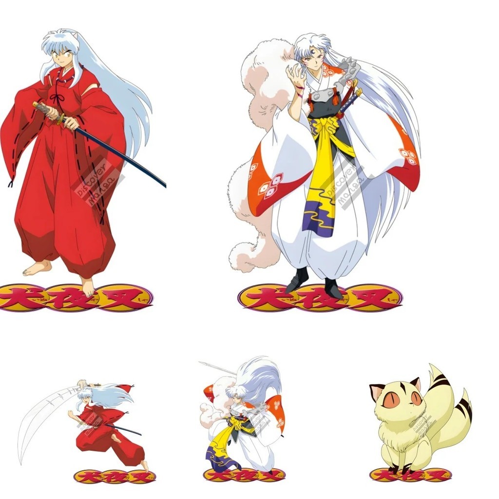 Standee Anime Inuyasha Sesshoumaru Yaksha 15cm Mica Acrylic Model Study Desk Decoration Accessories 
