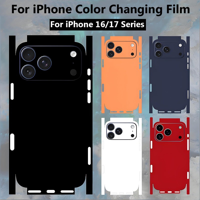 Miếng dán decal màu trơn cho toàn thân của Cho iPhone 16 17 Pro Max