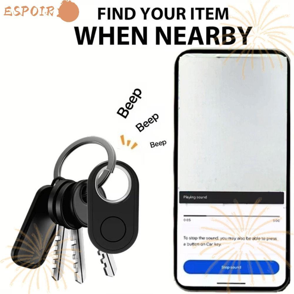 Bộ định vị Bluetooth ESPOIR, Làm việc cho Google Find My Device Tracking Keys GPS Tracker, Thẻ thông