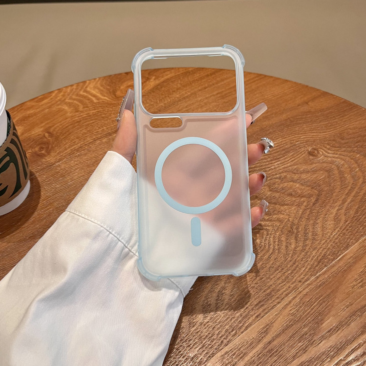 Dành Cho Xiaomi 17 Pro Max 17 Pro 15 14 Pro Ốp điện thoại Mờ Từ Tính Sạc Không Dây Mềm TPU Bảo Vệ Th