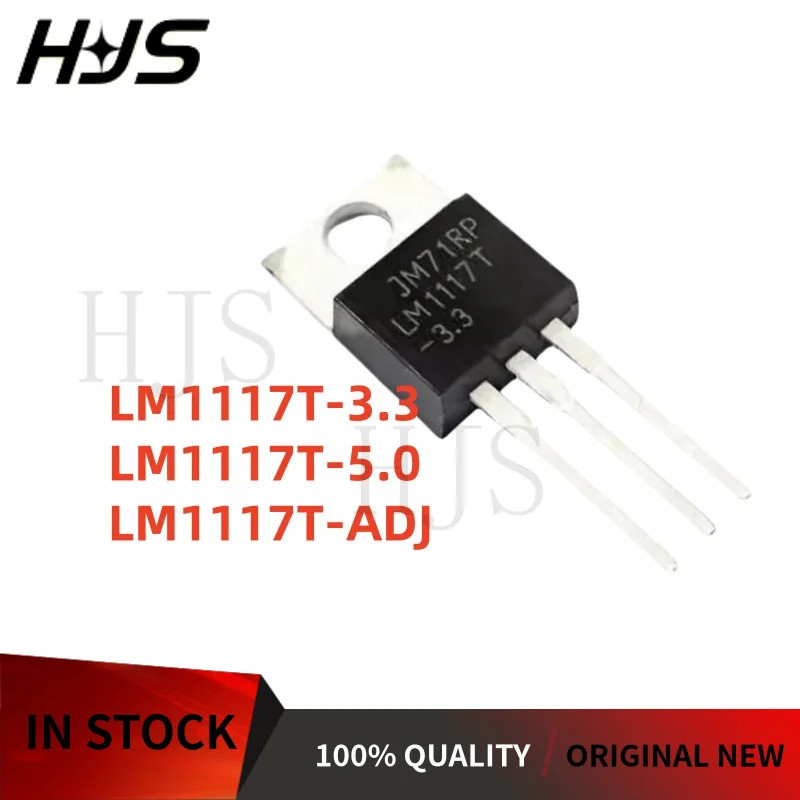 10 Cái / lốc LM1117T-ADJ LM1117T-5.0 LM1117T-3.3 LM1117T Điều Chỉnh Điện Áp Tuyến Tính Chip TO-220 T