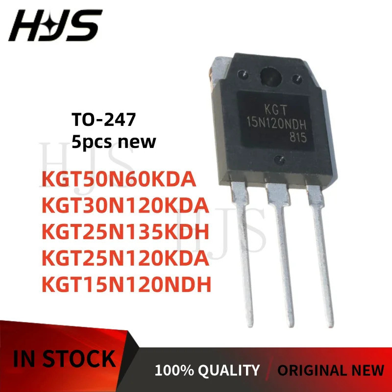5 chiếc mới KGT25N120KDA 25N120KDA KGT25N135KDH 25N135KDH KGT30N120KDA TO-247 30N120KDA KGT15N120NDH