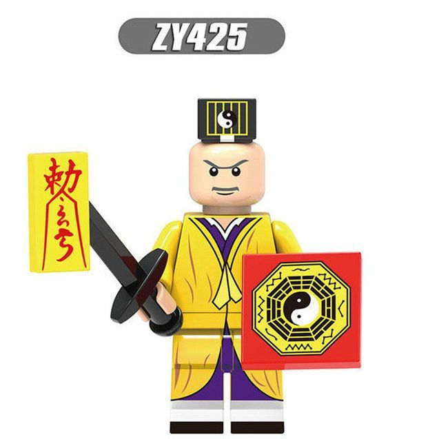 JUA Compatible with Lego building blocks, small-piece assembly toys, children's gifts, zombie, Taois