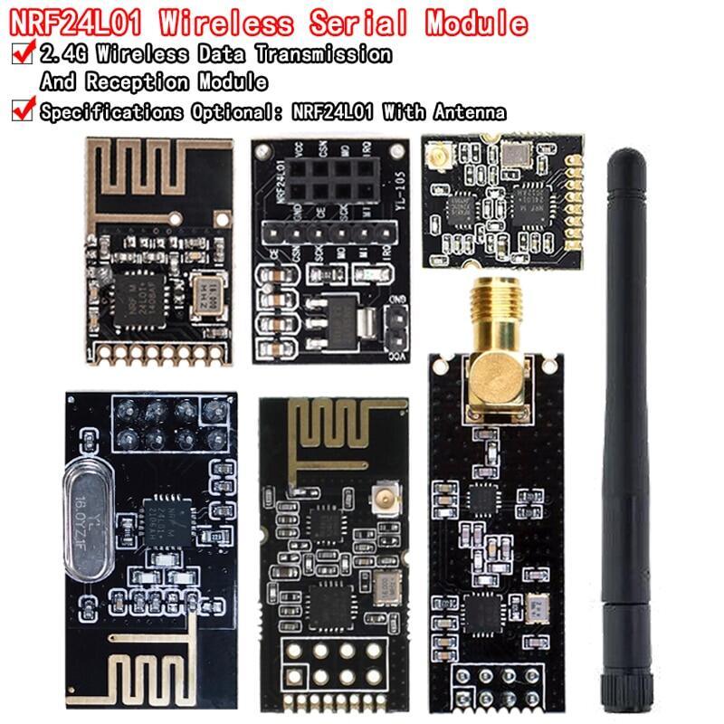 Mô-đun truyền dữ liệu không dây NRF24L01 + 2.4G 2.4GHz NRF24L01 phiên bản nâng cấp NRF24L01 +