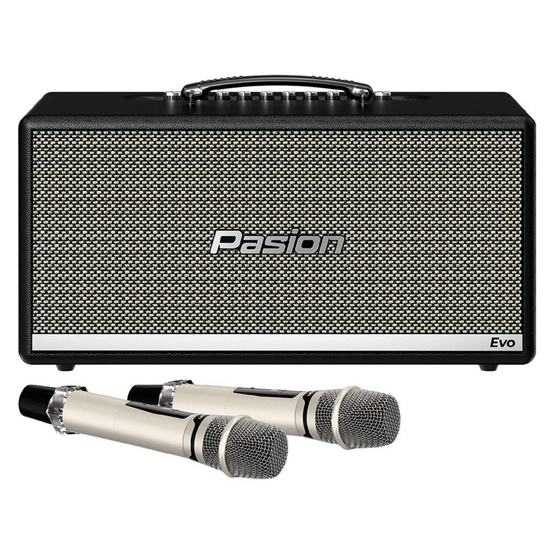 Loa Karaoke Xách Tay Thế Hệ Mới Paramax Passion EVO (Leather) New 2025, Hàng Chính Hãng Paramax.