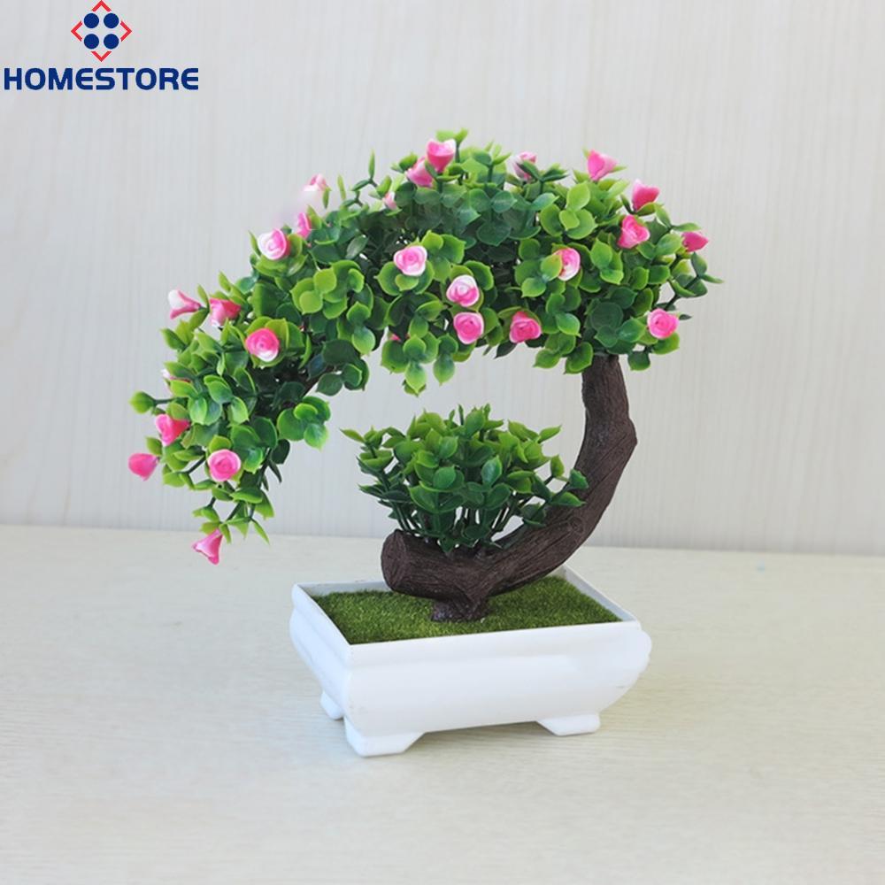 [Homestore]Artificial Bonsai Tree for Tabletop Indoor Decor Lifelike Plant for Modern Homes