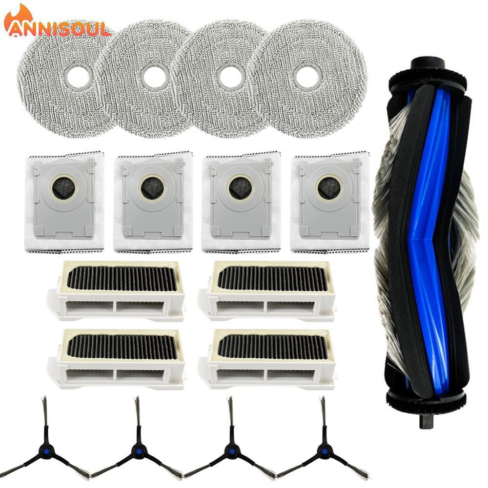 [NISO]Robot Accessory Kit Dust Bag Included Nylon Bristles Rubber Roller Component