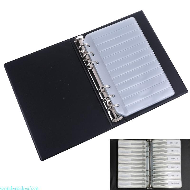 Wonderpakea3 Sách Mẫu Rỗng 0402 0603 0805 1206 0201 Linh Kiện Điện Tử SMD Các Loại