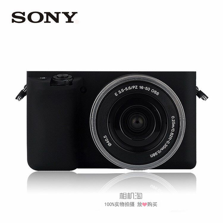 Ốp lưng silicon Sony A6400 A6300 A6000 Micro Túi đựng máy ảnh Túi bảo vệ di động
