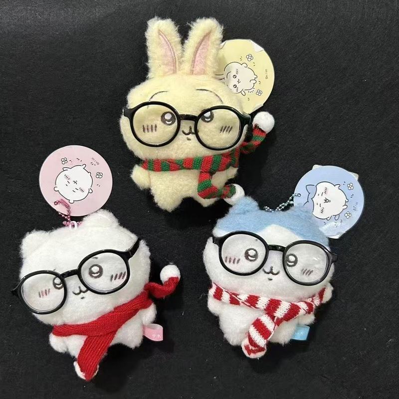 Chiikawa / Usagi / Usagi Chiikawa Ikawa Mặt dây chuyền búp bê sang trọng dễ thương / cpei