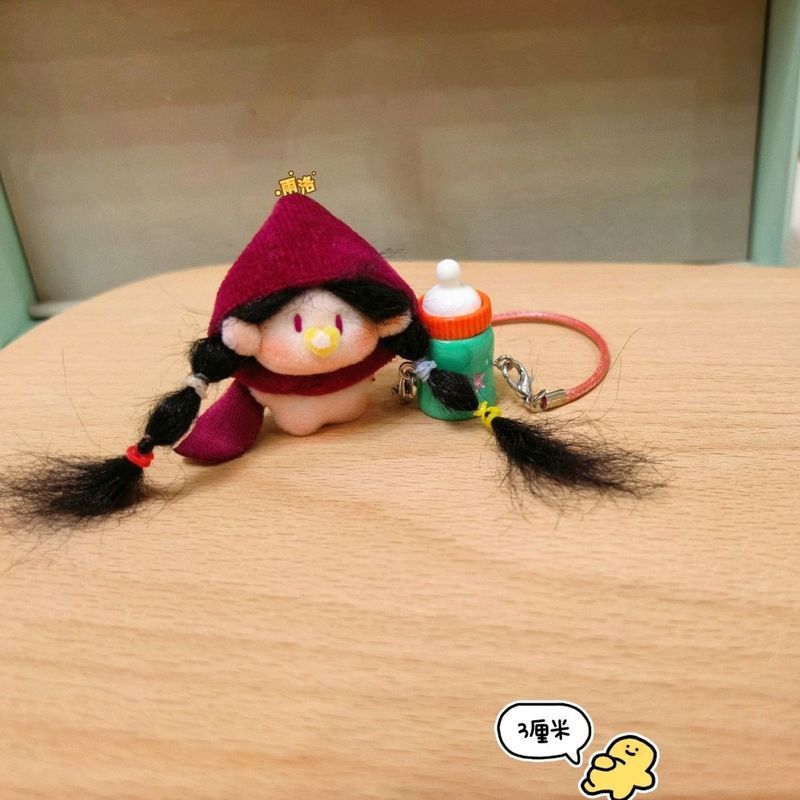 Búp Bê Cotton Mini Siêu Dễ Thương 3cm Mũi Nhỏ Ga Original Hand Made U