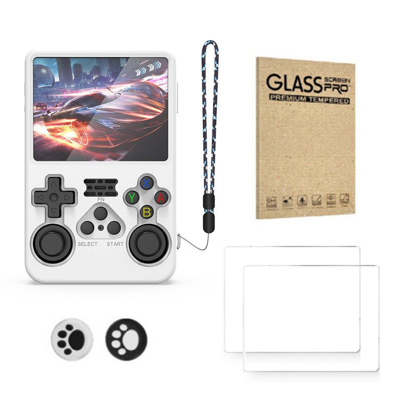 R36S Kaiyuan Vỏ bảo vệ cầm tay Phụ kiện máy chơi Game di động R36S Vỏ bảo vệ silicon 6UJK