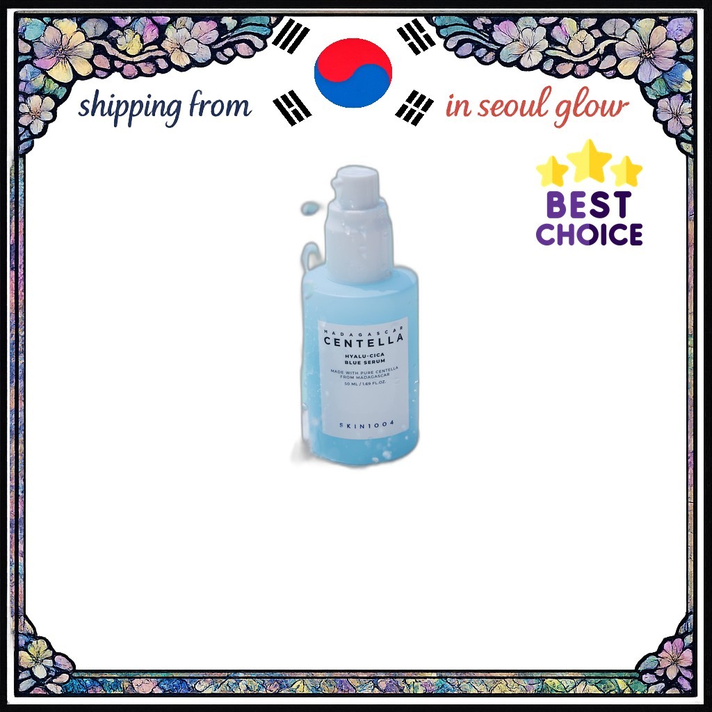 [Skin1004] Madagascar Centella Hyalu-Cica Blue Serum 50ml / Serum Hàn Quốc / Chiết xuất Centella của