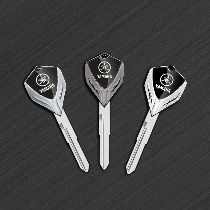 Móc khóa kim loại trống chìa khóa xe máy cho YAMAHA R125 / R15 / R25 / R3 MT15 / MT25 NMAX / NVX cũ 
