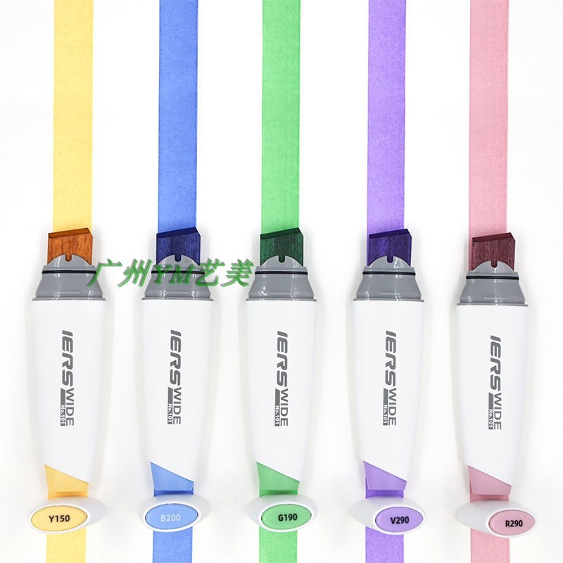 Ayers Marker Đầu Rộng Lớn 20 Mm Tranh Vẽ Tay Màu Có Thể Thêm Mực Trống Bút 40 Màu Đầu Siêu Rộng Đổ L