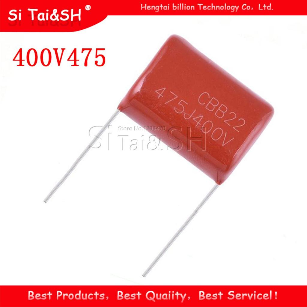 5 CÁI 400V475 400V 475 4.7UF Tụ điện màng Polypropylen cao độ 25mm