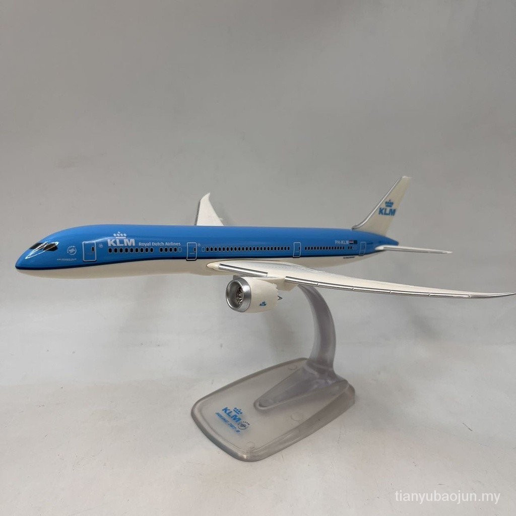 1: 250 KLM B787-9 B787 Airlines ABS Máy Bay Nhựa Mô Hình Đồ Chơi Máy Bay Máy Bay Mô Hình Đồ Chơi Cho