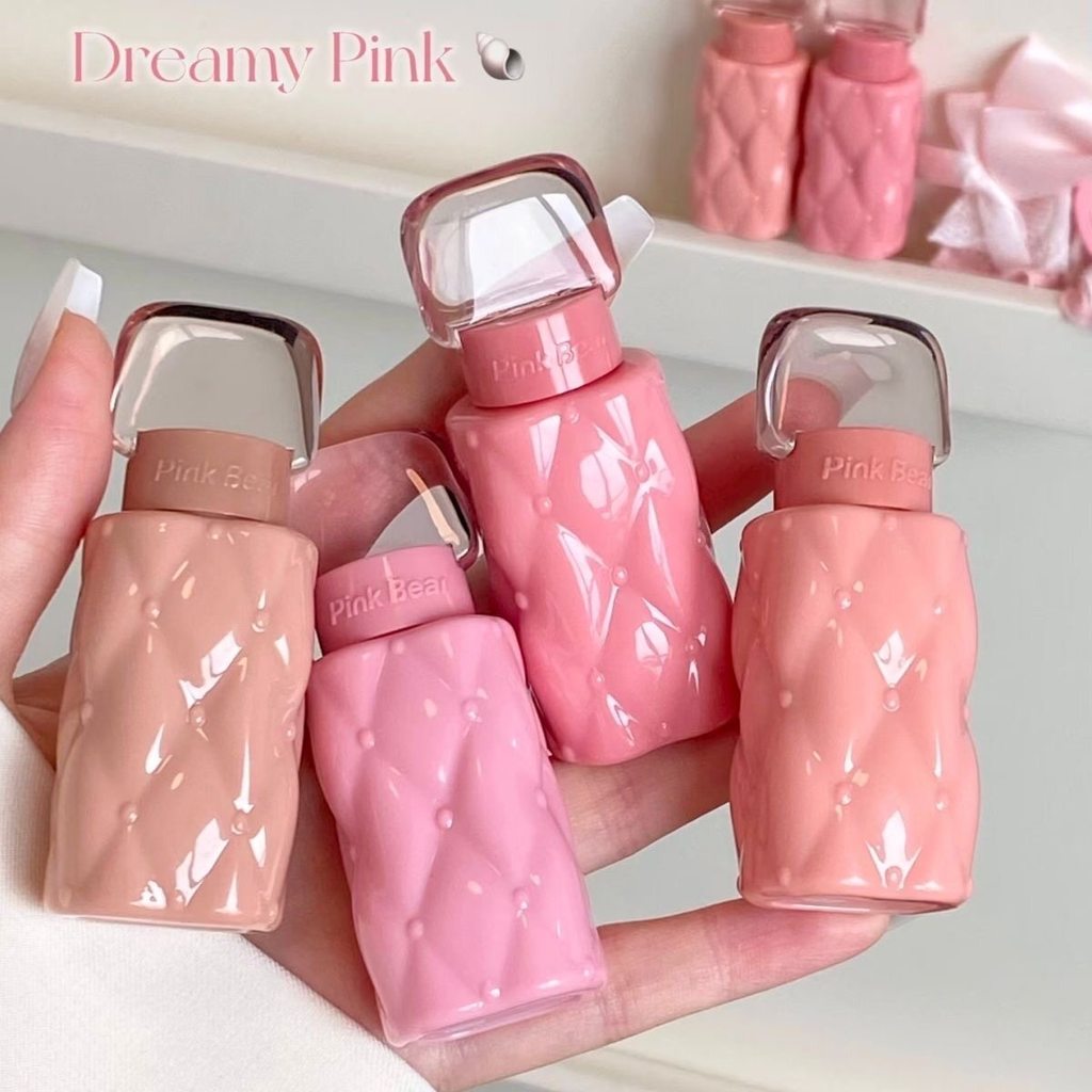 Pinkbear Pico Bear Haodufeng Lip Gloss 2.0 Mirror P05 Lip Lip Glaze Water Gloss Lip Essence 02 Thế h