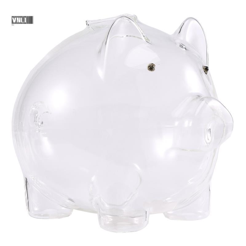 Phim truyền hình Hàn Quốc Piggy Bank Money Bank Borosilicate Glass Dễ thương Piggy Bank HOT