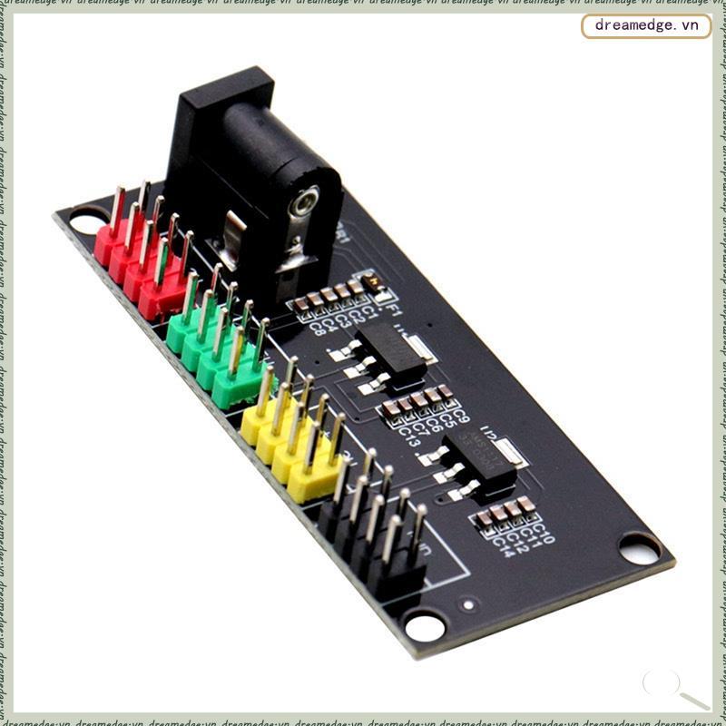 [dreamedge] Mô-đun chuyển đổi điện áp đầu ra nhiều kênh DC12V sang 3.3v 5v 12v 3.3v 5v 12v