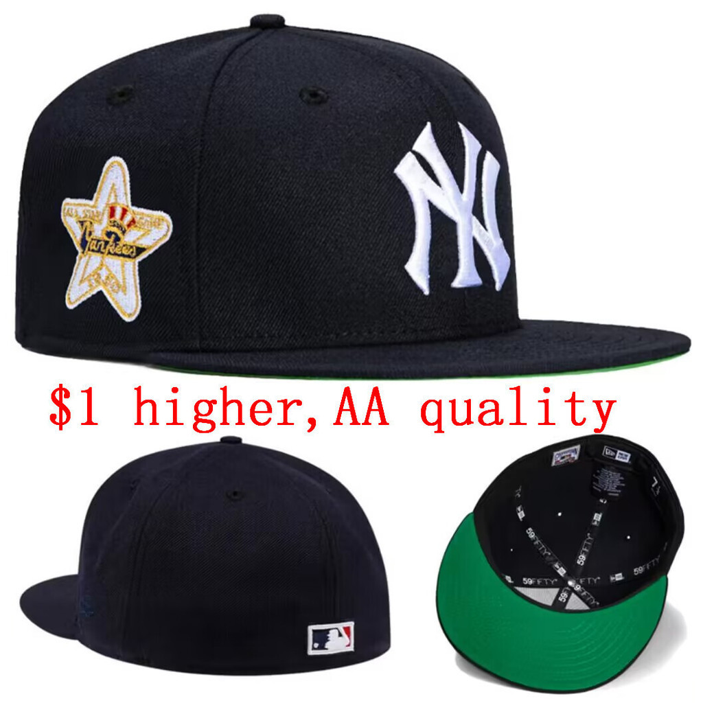 AA Quality Fully Closed Baseball Hat Fashion Outdoor Sports Hat ATFN