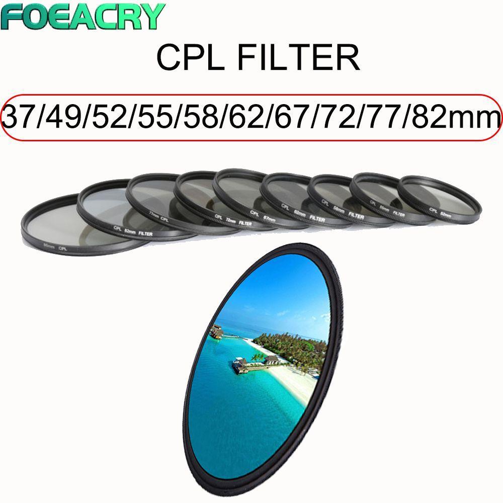 FOEACRY Filter Circle Economic CPL cho Nikon
