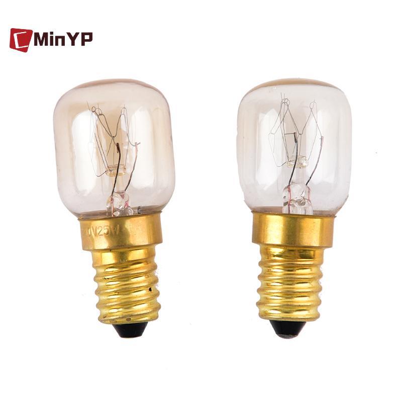 CMinYP 1 E14 15W / 25W Ấm Trắng Lò Nướng Nồi Bóng Đèn Chịu Nhiệt 220-230V Glory