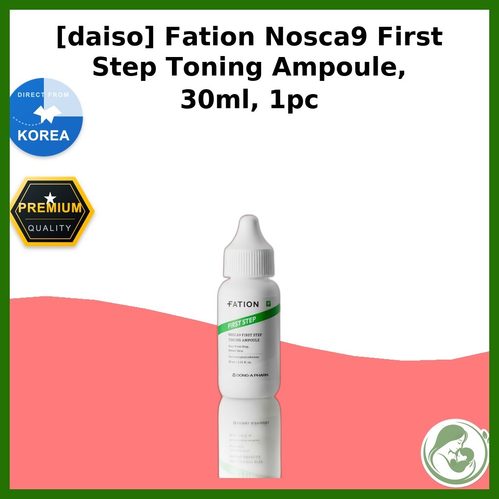 [daiso] Fation Nosca9 First Step Toning Ampoule 30ml 1 chai / Ampoule Hàn Quốc / Cân bằng da / Chính