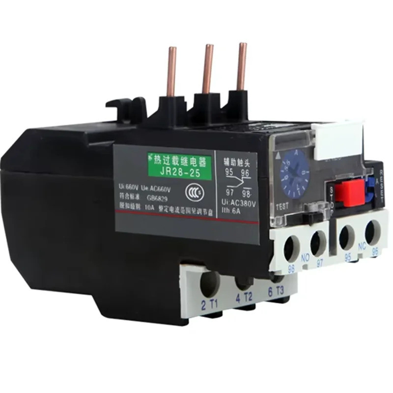 Rơle quá tải nhiệt điện FZ3P JR28-25 LR2 D13 0.16A, 0.25A, 0.4A, 0.63A, 1A, 1.6A, 2.5A, 4A, 6A, 8A, 