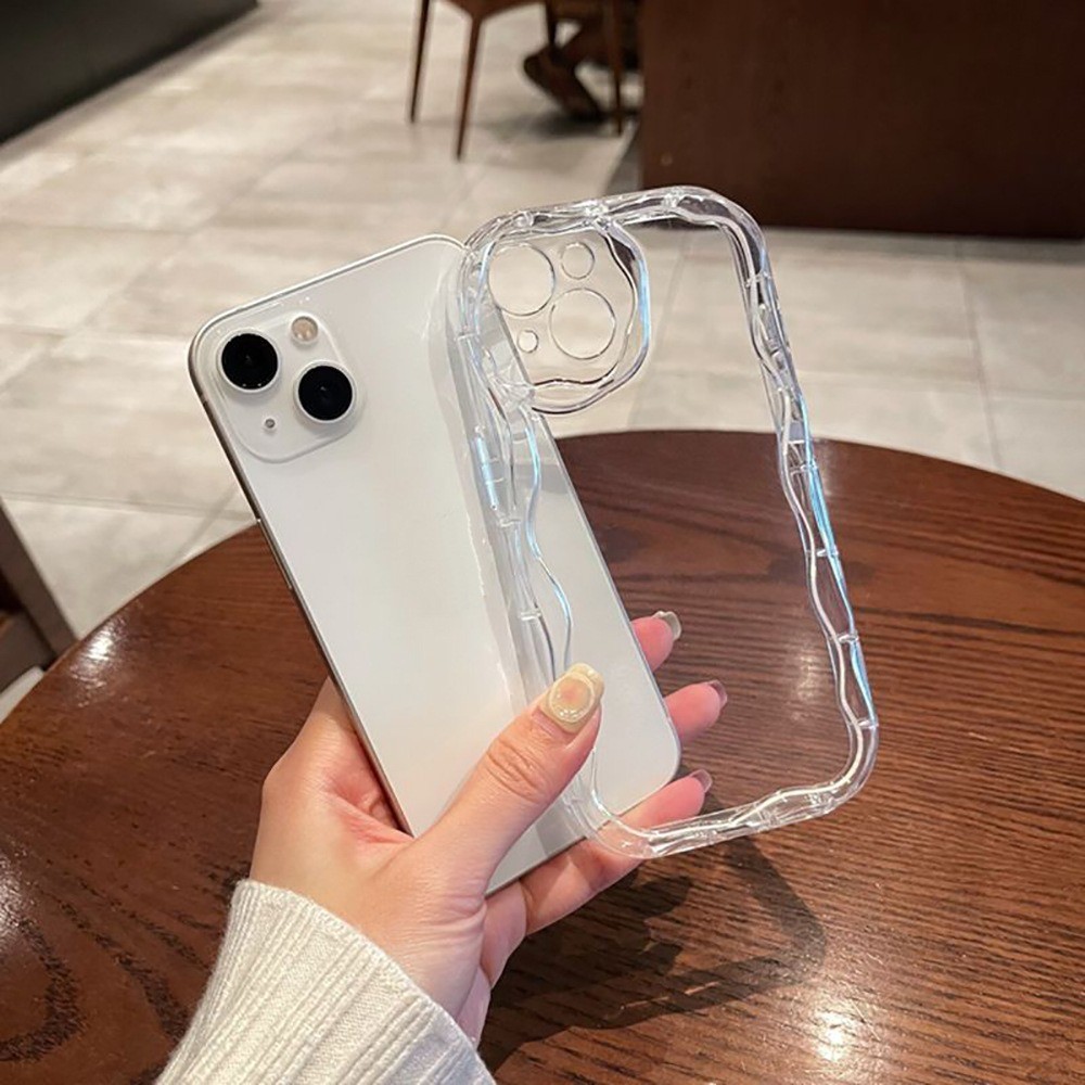 Ốp điện thoại dạng kem gợn sóng đơn giản cho OPPO Reno 15 14 13F 13F 11F 10 Pro 8T 7Z 6Z 5 Ốp điện t