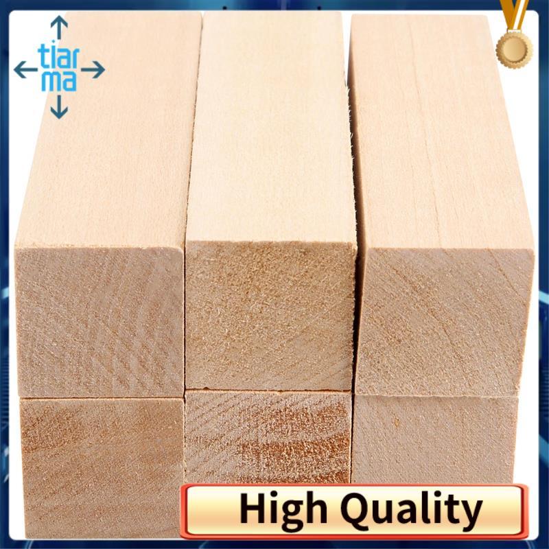 6 Chiếc Basswood Khắc Khối Gỗ Cho Người Mới Bắt Đầu Khắc Sở Thích Bộ DIY Khắc Gỗ