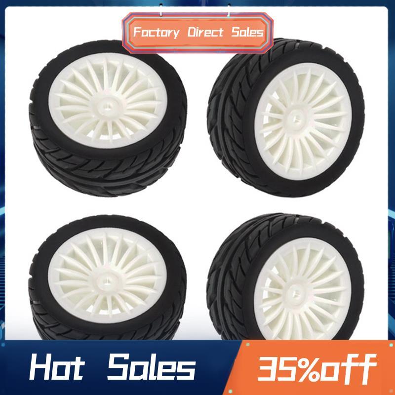 4 Lốp Cao Su Lốp Bánh Xe Cho SG1603 SG1604 1603 UD1601 UD1602 UD1603 UD1604 1 / 16 RC Xe Nâng Cấp Ph