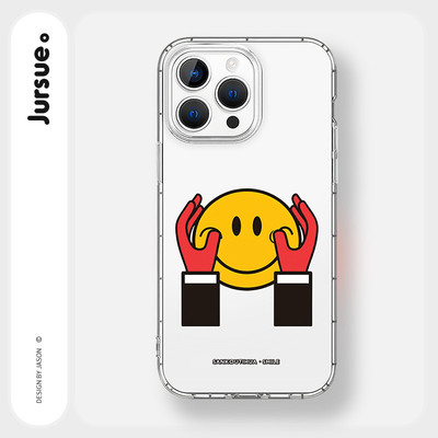 JURSUE Ốp lưng Nghệ thuật trừu tượng tối giản chống sốc chống bẩn mềm cho iPhone 17 Air 16 15 14 13 12 11 PRO MAX SE 2020 X XR XS ip 8 7 Plus MZ50607