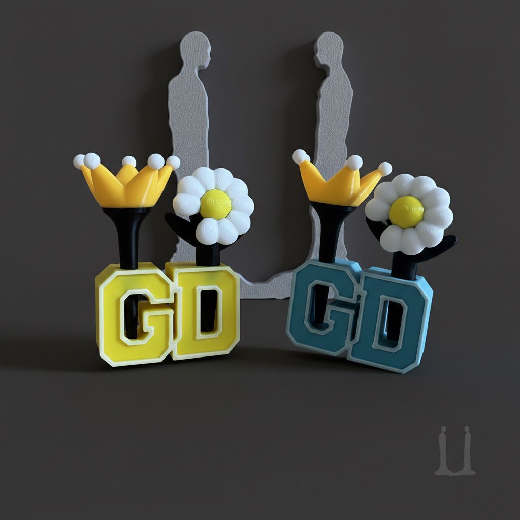 Bigbang Support Stick 20th Anniversary Mini Support Stick Car Ornament Refrigerator Sticker Quanzhil
